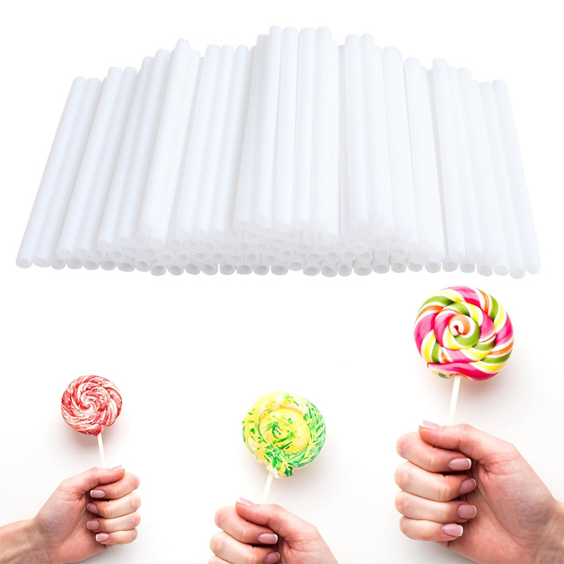 100шт Самодельные леденцовые п – обзор и цена Cotton Candy Cone