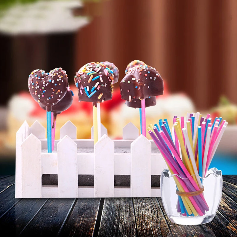 100 шт./лот, бумажные палочки  – обзор и цена Paper Straw Color